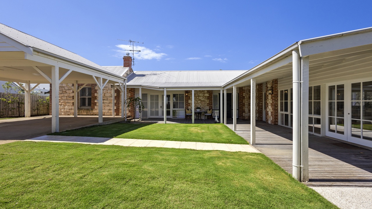 Front of property in Sorrento